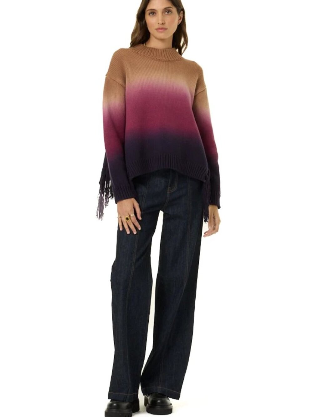 YFB Houston Mock Neck Sweater